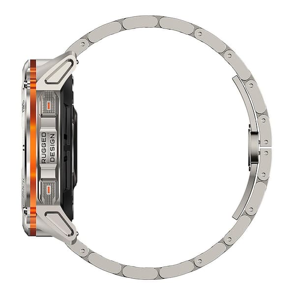 TANK T3 Ultra 2 AMOLED GPS Smartwatch 1.89 x 0.54 in. Silver P
