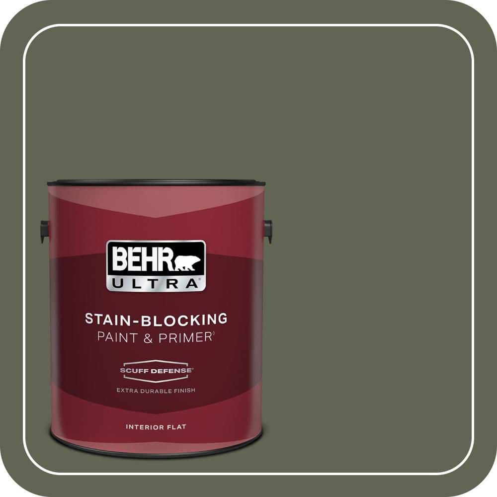 1 gal. #BXC-06 Amazon Foliage Extra Durable Flat Interior Paint & Primer price history on PriceWatchPro