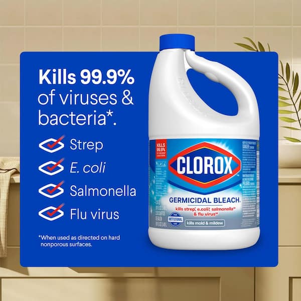 Clorox 81 oz. Concentrated Germicidal Disinfecting Bleach Cleaner