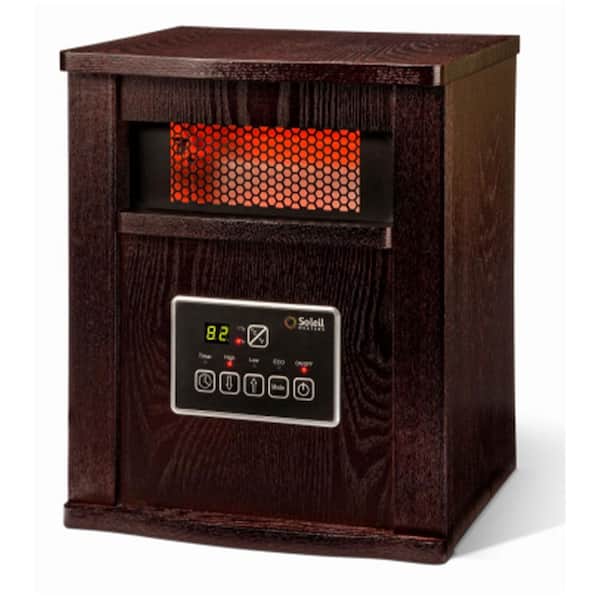 Unbranded 1500-Watt Electric Cabinet Infrared Space Heater with Remote Control
