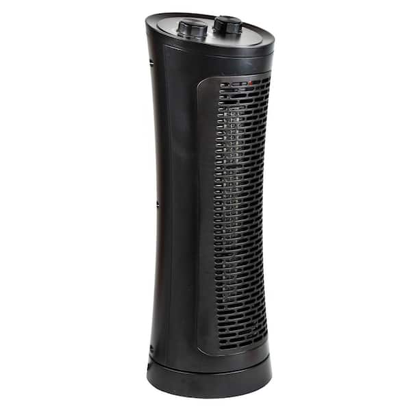 Comfort Zone 1500-Watt Electric Ceramic Space Heater with PTC Heating  Element CZ456BK - The Home Depot