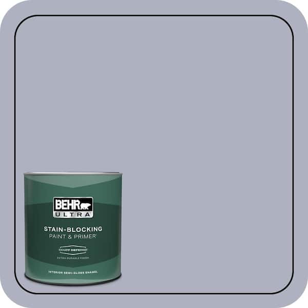 BEHR ULTRA 1 qt. #S550-3 Chivalrous Extra Durable Semi-Gloss Enamel Interior Paint & Primer
