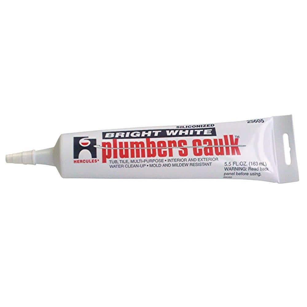5.5 oz. Bright White Plumber's Caulk price history on PriceWatchPro