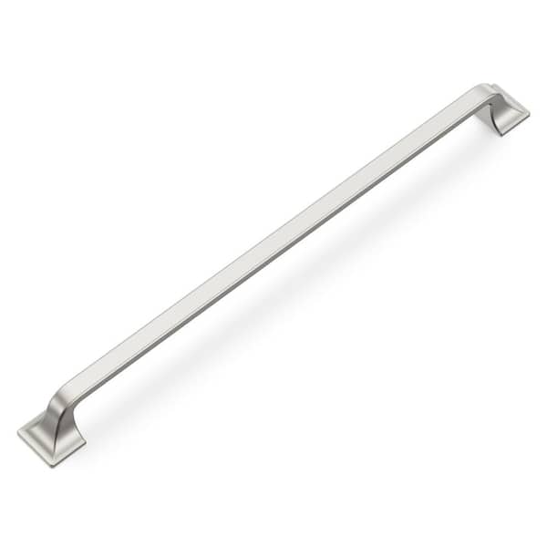 HICKORY HARDWARE Forge 12 in. (305 mm) Satin Nickel Cabinet Pull (5-Pack)  H076706-SN-5B - The Home Depot