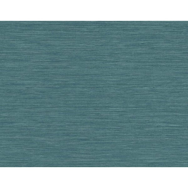 Seabrook Designs 60.75 sq. ft. Meadow Seawave Sisal Embossed Vinyl Unpasted Wallpaper Roll