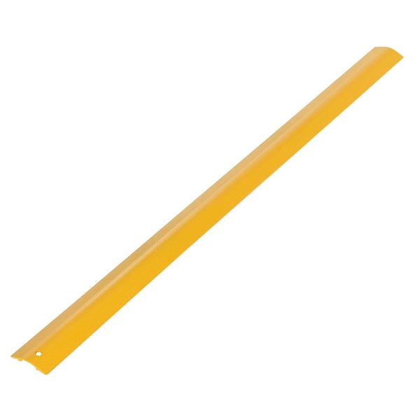 Vestil 2,500 lbs. 48 in. Aluminum Hose and Cable Crossover in Yellow