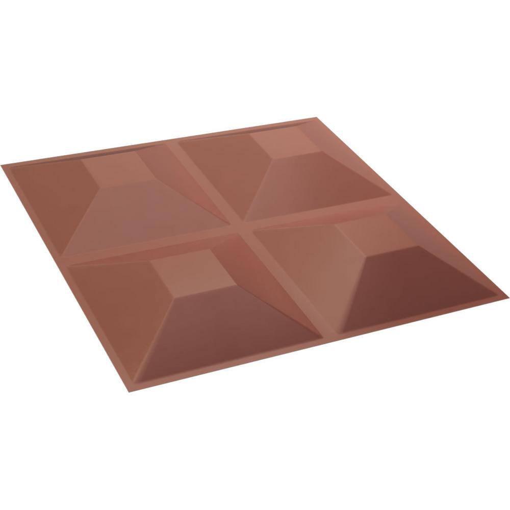 Universal Pearl Metallic Champagne Pink 3D Textured PVC Wall Panel