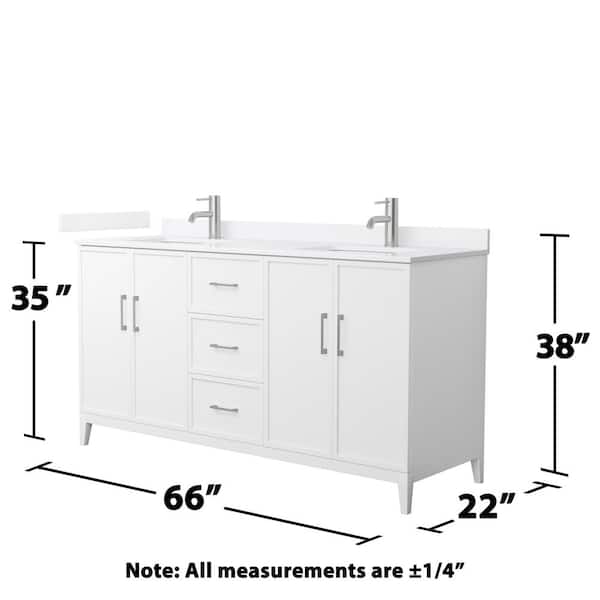 Wyndham Collection Elan 66 in. W x 22 in. D x 35 in. H