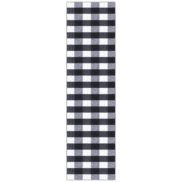 Greenlee Printed Plaid Table Runner 72