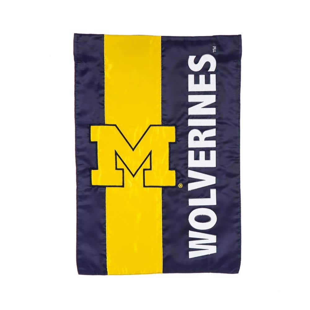 1 ft. x 1-1/2 ft. University Of Michigan Embellished Garden Flag price history on PriceWatchPro