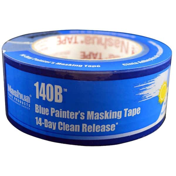 Nashua Tape 1.89 in. x 60.1 yds. 140B Premium 14-Day Blue Masking Duct Tape