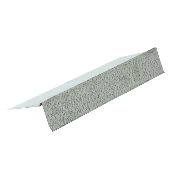 Gibraltar Building Products 4 in. x 3 in. x 10 ft. Galvanized Steel Gravel Stop Flashing