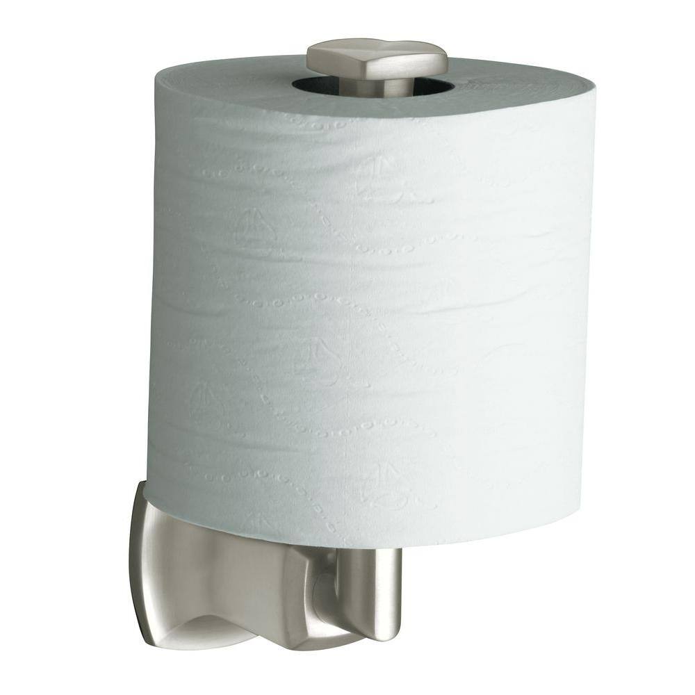 Margaux Vertical Wall-Mount Single Post Toilet Paper Holder in Vibrant Polished Nickel price history on PriceWatchPro