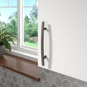 Padova Collection 5 1/16 in. (128 mm) Antique Nickel Transitional Rectangular Cabinet Bar Pull