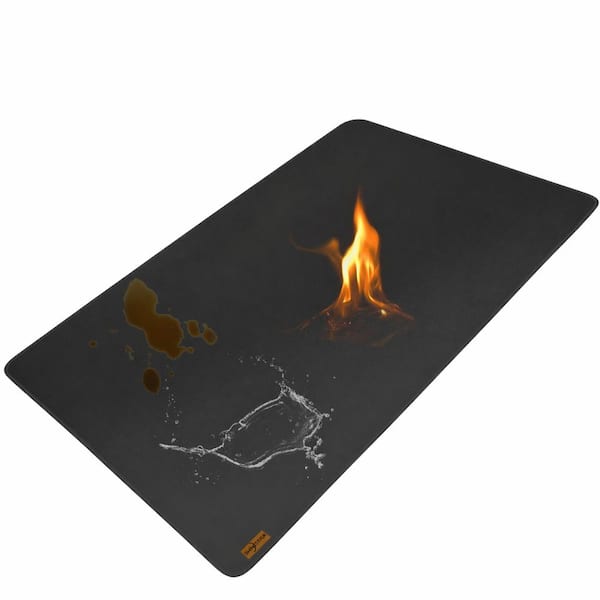 79×52 in.Under Grill Mat for Outdoor Deck Protector,Fireproof & Waterproof BBQ Grill Mat for Fire Pit