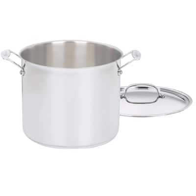 Chef's Classic 12 qt. Stainless Steel Stock Pot with Lid