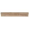 MSI Chiaro Crown Molding Beige 2 in. x 12 in. Honed Travertine Stone ...