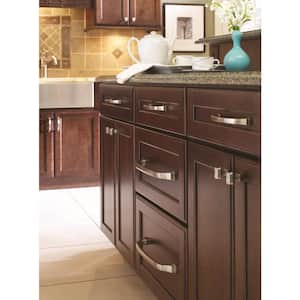Revitalize 6-5/16 in. (160mm) Traditional Satin Nickel Arch Cabinet Pull
