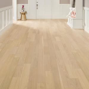 Wymill Hickory 3/8 in. T x 5 in. W Click-Lock Wire Brushed Engineered Hardwood Flooring (19.7 sq. ft./case)