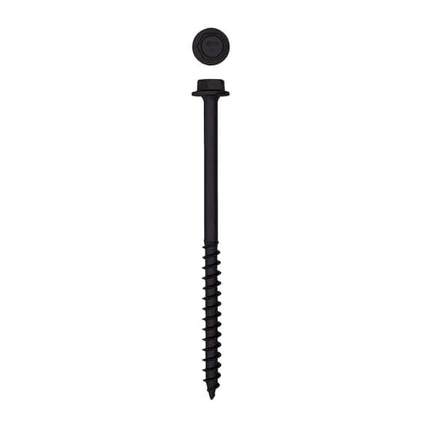 3/8 in. x 6 in. Exterior Hex Head Structural Wood Lag Screws  Powerlags Hex (25 EA)
