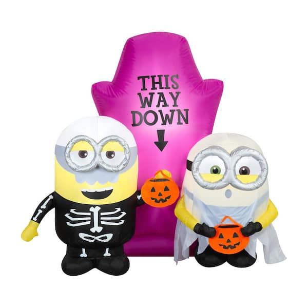 5 ft Airblown-Minions Halloween Halloween Inflatable