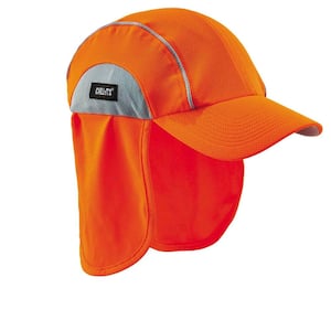 Chil-Its 6650 Orange High Performance Hat with Neck Shade