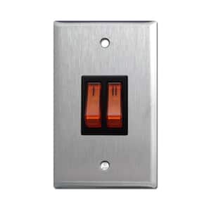 7 in. x 5 in. x 5 in. Single Switch-Plate Assembly - 2 Stage Patio