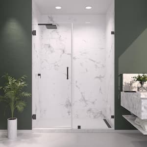 Kobiworks Nirvana 58 in. W x 76 in. H Frameless Pivot Hinged