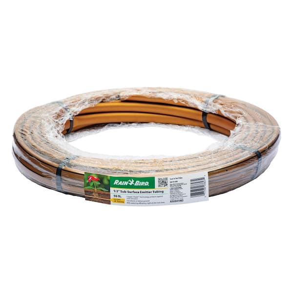 Rain Bird 1/2 in. x 50 ft. Sub-Surface Drip Emitter Tubing with 18 in. Spacing