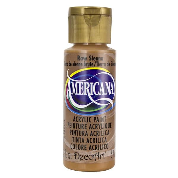 DECOART AMERICANA ACRYLIC PAINT- DESERT SAND (2oz) - Scrapbooking and Paper  Crafts