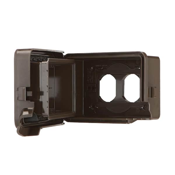 Intermatic Plastic In-Use Weatherproof Cover,1-Gang WP5100C