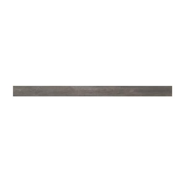 Msi Lush Gray Oak 1 4 In Thick X 1 3 4 In Wide X 94 In Length Luxury Vinyl T Molding Vtthdlusgra T The Home Depot