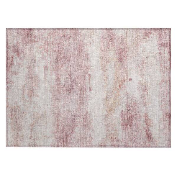 Chantille Machine Washable Indoor/Outdoor Abstract ACN2873 Pink 2 ft. x 3 ft. Accent Rug