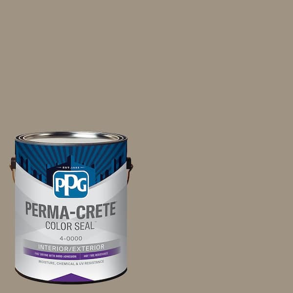 Perma-Crete Color Seal 1 gal. PPG1023-5 Stone Gray Satin Concrete Interior/Exterior Stain
