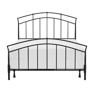 Vancouver Brown Full Headboard and Footboard Bed with Frame