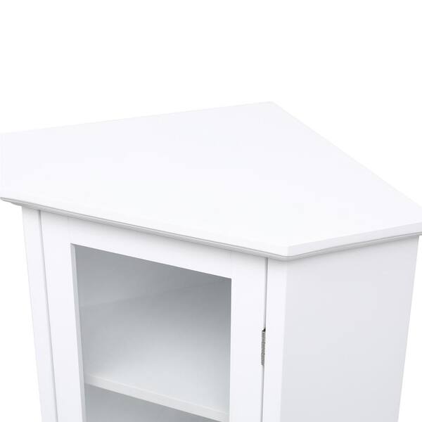 くうです 29.9 in. W x 15.7 in. D x 72.2 in. H Gray Linen Cabinet with