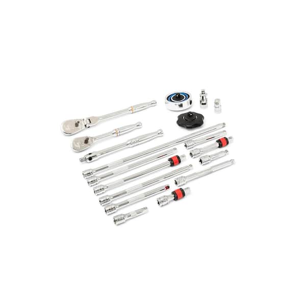 GEARWRENCH 1/4 in. 90T Ratchet and Drive Tool Set with EVA Foam