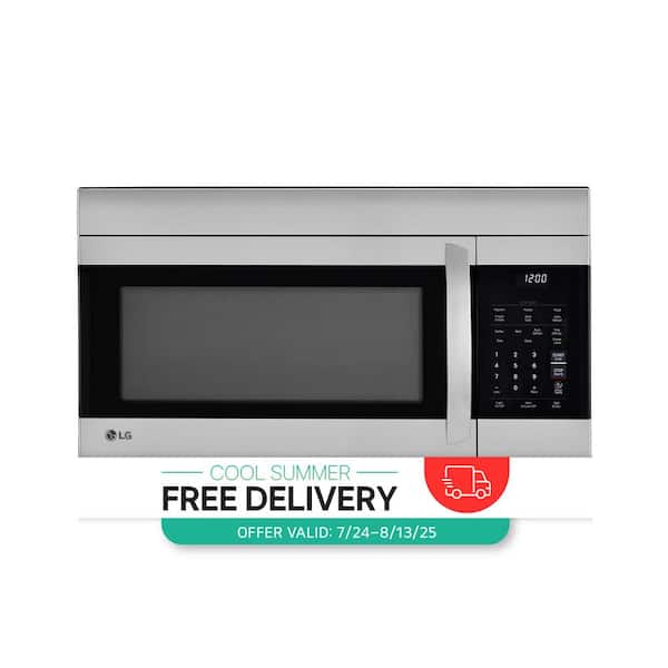 1.7 cu. ft. Over-the-Range Microwave Oven in Stainless Steel with EasyClean