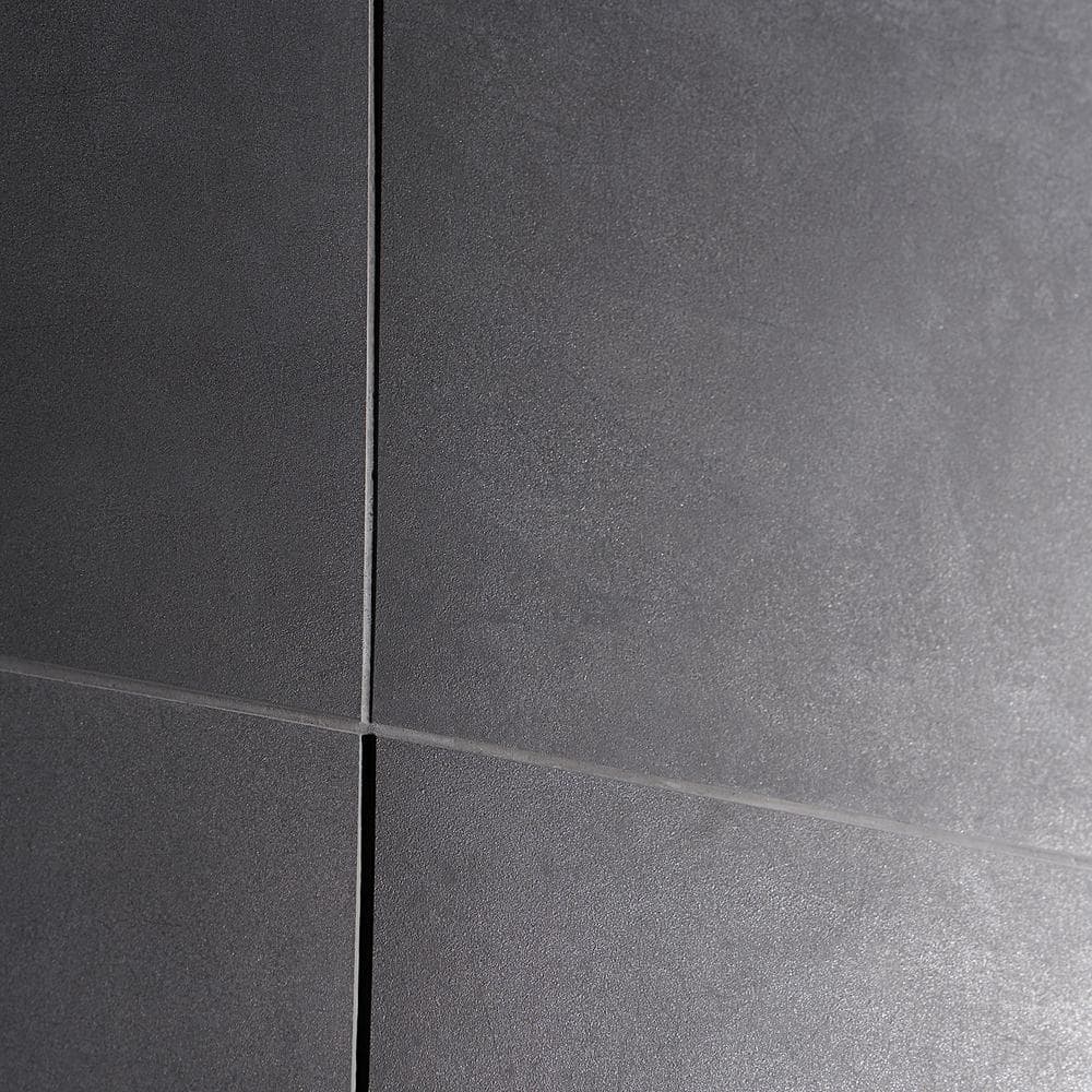 Forge Black Matte 12x24 Porcelain Floor and Wall Tile