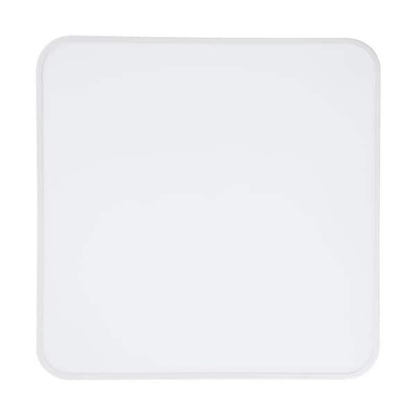 Nersunda 15.7 in. Square White Light Fixture LED Flush Mount Kitchen Lighting
