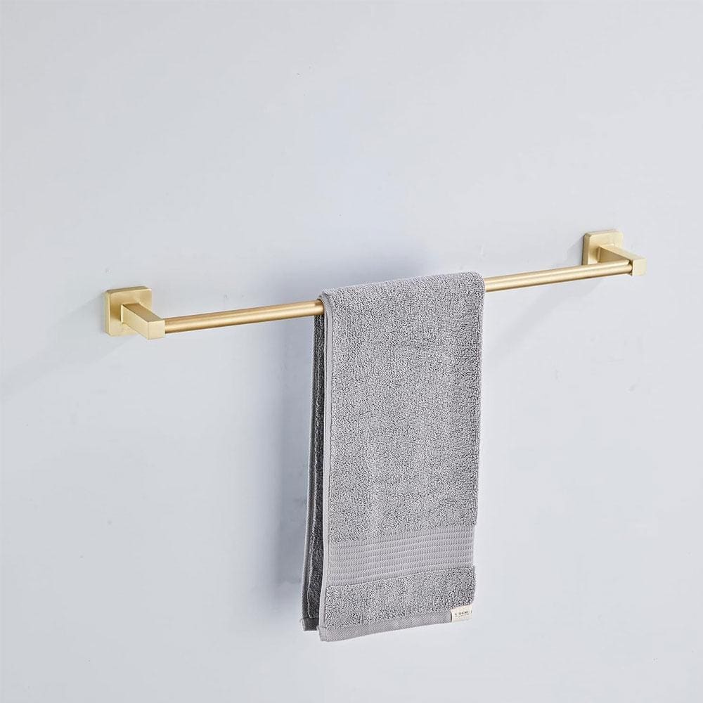 Brushed Gold Stainless Steel 4-Piece Bathroom Hardware Set