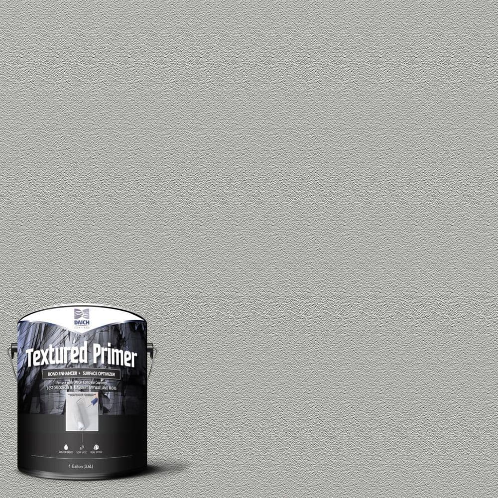 Textured 1 gal. Dolphin Gray Interior Exterior Bonding Primer Penetrating A
