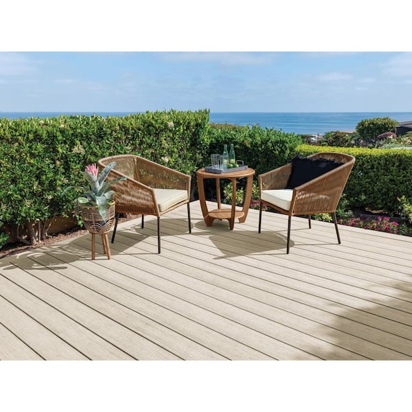Composite Reserve 5/4 in.x6 in.x12 ft. Grooved Reclaimed Chestnut Composite Deck Board (Act: .94 in.x5.36 in.x12 ft.)