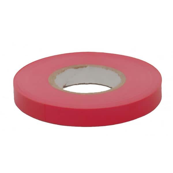 50 ft., 6 MIL Red Plant Tie Tape (4-Rolls)