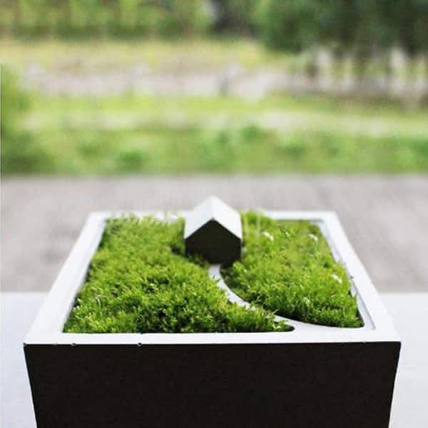KIWDZFU Square Flower Pot Silicone Mold Concrete Succulent Planter Cement Clay Mold for Micro Landscape Moss Bonsai