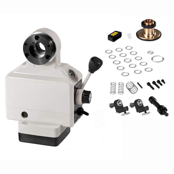 Z-Axis Power Feed for Milling Machine, 450 in.-lb Torque, 0-200RPM Adjustable Speed 120V Power Table Feed Mill Feeder