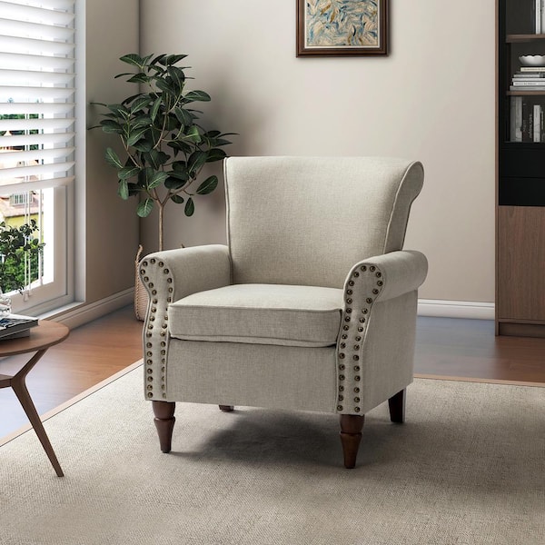 Oatmeal accent deals chair