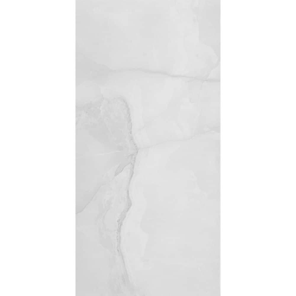 Calgary Onyx 16 in. x 32 in. Polished Porcelain Marble Look Floor and Wall Tile (14.2 sq. ft. /Case) price history on PriceWatchPro