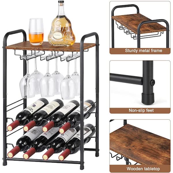 Wine bottles slipping out best sale of rack