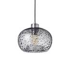 Casamotion In W X In H Light Silver Effervescent Hand Blown